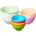 10 Pieces Mini Silicone Pinch Bowls Multicolored Silicone Condiment Bowls Reusable Snack Bowls Silicone Mixing Bowls for Sauce, Appetizer, Snacks, Honey, Baking Soda, Melt Chocolate, Ice Mold