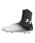 Under Armour Men's Highlight MC Football Cleat Black/White Size 11.5