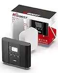 Hiboost Cell Phone Signal Booster for Home and Office, 5,500 sq ft, Boost 5G 4G LTE Data for Verizon AT&T and All U.S. Carriers, FCC Approved (10K Smart Link)