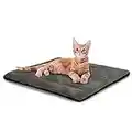 K&H Pet Products Self-Warming Pet Pad Thermal Cat and Dog Warming Bed Mat Gray/Black 21 X 17 Inches