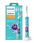 Philips Sonicare for Kids Bluetooth Connected Rechargeable Electric Toothbrush, HX6321/02