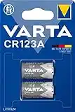 Batterie Varta Electronics CR123A Batteria al litio pacco da 2 in confezione originale da 2