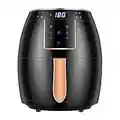 Andoer Air Fryers, Air Fryer Tower Air Fryer Air Fryer Family 5.5L Household Large Capacity 1300W Big Firepower Timing Touch Screen Lcd Electric Air Fryer With Bakeware