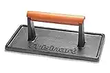 Cuisinart CGPR-221 Prensa de Hierro Fundido para Parrilla con Mango de Madera