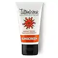 Tattoolicious SUNSCREEN 50+ SPF Protezione solare per tatuaggi, anti-sbiadimento, con principi attivi Bio, 75 ml