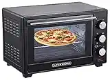 STEInBORG Mini Backofen 25 Liter | Pizza-Ofen | 3in1 Backofen | Minibackofen | Miniofen | Krümelblech | Ober-/Unterhitze | Konvektion | 60 minTimer | 1.600 Watt