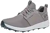 Skechers Mens Max-Sport Golf Shoes - Charcoal/Blue - UK 9.5