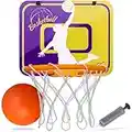 littneo Mini Canestro da Basket per Bambini 30x24 cm Mini Tabellone, Mini Canestro e Palla, Canestro da Basket per Interni per Bambini Piccoli