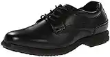 Nunn Bush Men’s Sherman Slip-Resistant Work Shoe Oxford,10.5 Wide US,Black