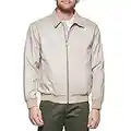 Dockers Men's Micro Twill Golf Bomber Jacket, Khaki, Large