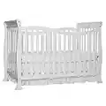 Dream On Me Violet 7 in 1 Convertible Life Style Crib, White