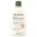 Aveeno. Gel de baño. Jabón limpiador de hidratación diaria ligeramente perfumado, hecho con avena natural apto para pieles secas y/o sensibles, 500 ml