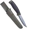 Mora Couteau Companion MG Noir/Kaki, Lame 10,5 cm