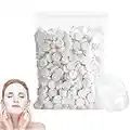 200 Piezas Mascarilla Facial Comprimida Mascarilla De Papel Facial Mascarilla Comprimida Mascarilla Facial Papel Mascarillas Faciales De Papel Comprimida Beauty Diy, Puro Algodón Compresión Máscara