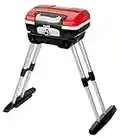 Cuisinart CGG-180 Petit Gourmet Portable Gas Grill with VersaStand, Red, 31.5" X 16.5" X 16"