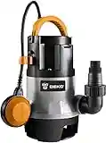 DEKO Sump Pump 1HP 3302GPH 750W Submersible Clean/Dirty Water Pump Swimming Pool Garden Tub Pond Flood Drain w/Float Switch and Long 16ft Cable…