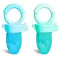 Munchkin Fresh Food Feeder, 2 Count (Pack of 1), Blue/Mint