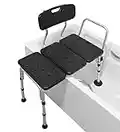 Pepe - Banc Baignoire Adulte, Siège Baignoire Adulte Réglable en Hauteur, Banc de Transfert Baignoire, Chaise de Bain pour Personnes Âgées, Banc Transfert Bain Antidérapant