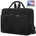 17 inch Laptop Bag Large Briefcases for men women Travel Laptop Case Shoulder Bag Durable Carrying Case 17.3 inch Waterproof Computer Messenger Bag for Travel Business School