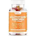 Kinder Multivitamin Fruchtgummis mit Zink, Vitamin C & Vitamin D - Vitamine für Kinder ab 3 Jahren - Zink für das Immunsystem - Kindervitamine (60 Gummis)