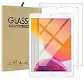 Pack Of 2 Screen Protectors Tempered Glass For Apple iPad 10.2 9th Generation 2021, iPad 8th Generation 2020 and iPad 7th Generation 2019