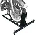 MaxxHaul 70271 Adjustable Motorcycle Wheel Chock Stand Heavy Duty 1800lb Weight Capacity