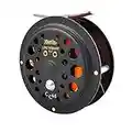 Martin Caddis Creek Fly Fishing Reel, Size 6/5 Single Action Fly Reel with Rim-Control, Changeable Right- or Left-Hand Retrieve, Lightweight Aluminum Spool, Brown