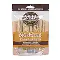 Earth Animal No Hide Dog Chew - Friandises à mâcher pour Chien en Cuir Brut sain et Durable - Stix, Poulet (45 g)