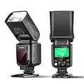 NEEWER Actualizado NW635II-S TTL Cámara Flash Speedlite con Pantalla LCD, Compatible con Sony A9 II A9 A7R IV A7 IV A7R III A7S III A7 III A7S II A7R II A7S A7 A7C A1 A6600 A6500 A6100 A6000 A99 A350