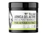 Arnica e Artiglio del Diavolo Gel per Sportivi 500 ml con Estratti Glicolici Puri. Defaticante Gambe, Decontratturante e Recupero Muscolare. Crema Massaggio Sportivo Pre e Post Allenamento.