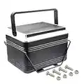 Drive-up Golf Cart Cooler with Mounting Bracket Kit Fits Yamaha Star EZGO TXT and Club Car DS