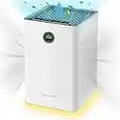 Jafanda Air Purifiers for Home Large Room,1190 sqft Coverage,3-Stage Filtration System,H13 True HEPA Filter Air Cleaner with activated carbon,Remove 99.97% Dust Pollen Smoke Odors