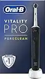 Oral-B Vitality Pro Cepillo Eléctrico Negro, Con 1 Cabezal, Diseñado Por Braun