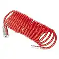 Sealey SA305 Pu Coiled Air Hose 5m x 5mm Ø, Red