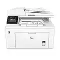 HP LaserJet Pro MFP M227fdw Wireless Monochrome All-in-One Printer with built-in Ethernet & 2-sided printing, works with Alexa (G3Q75A) White