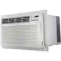 LG 9,800 BTU Through-The-Wall Air Conditioner, Cools 450 Sq.Ft. (18' x 25' Room Size), Electronic Control with Remote, 2 Cooling & Fan Speeds, 4-Way Air Deflection, Auto Restart, 230/208V