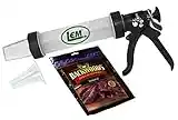 LEM Products 555 Jerky Gun, Silver, 1 Count (Pack of 1)