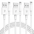 iPhone Charger Cord Lightning Cable (Apple MFi Certified) 6/6/10ft 3 Pack iPhone Cable Fast Charging Long Apple Charger Cable for iPhone 13 13 Pro 12 Pro 11 SE Max XS XR X, iPad Mini Air, iPod, AirPod