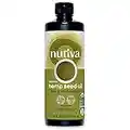 Nutiva Organic Cold-Pressed Unrefined Raw Hemp Seed Oil, 24 Ounce, USDA Organic, Non-GMO, Whole 30 Approved, Vegan, Gluten-Free & Keto, Rich In Omega 3 & 6 Fatty Acids