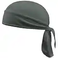 VIAUMBR Bandana sous Casque Bonnet Casquette Velo Pirate Homme Femme Randonnée Cyclisme Moto Running Sport été Léger Confortable Respirant Gris