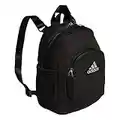 adidas Unisex-Erwachsene Linear 3 Mini Rucksack Tasche, Schwarz, 10.5 inch x8.5 inch x4.25 inch