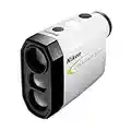 Nikon Coolshot 20i GII Golf Laser Slope Rangefinder, Standard Version White with yellow trim, Medium