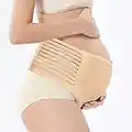 Faja Embarazadas Sujeción, Cinturón Embarazada Ajustable, Cinturón De Maternidad Suave, Cinturon Pelvico Embarazo Transpirable, Premamá Banda para Embarazo, Espalda, Pelvis, Caderas, Abdominals, XL