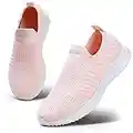 HKR Scarpe Running Donna Moda Leggero Camminata Corsa Fitness Gym Sneakers Traspirante Tennis Estive Primavera Rosa 36 EU