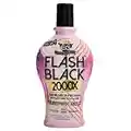 European Gold Flash Black 2000X Indoor Tanning Lotion with Time-Release DHA Bronzers, 12 Ounce