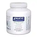 Pure Encapsulations Magnesium (Citrate) - Supplement for Sleep, Heart Health, Cognitive Health, Bone Health, Energy, Muscles, and Metabolism* - with Premium Magnesium - 180 Capsules