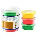 Playlearn Therapy Putty - 3 Strengths - Stress Putty for Kids and Adults - Soft - Medium - Firm