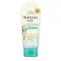 Aveeno Kids Continuous Protection Zinc Oxide Mineral Sunscreen Lotion for Children's Sensitive Skin with Broad Spectrum SPF 50, Tear-Free, Sweat- & Water-Resistant, Non-Greasy, 3 fl. oz