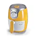 Ariete 4615 Airy Fryer Mini, 1000 W, 2 Litri, Giallo