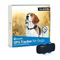 Tractive Waterproof GPS Dog Tracker - Location & Activity, Unlimited Range & Works with Any Collar (Midnight Blue)